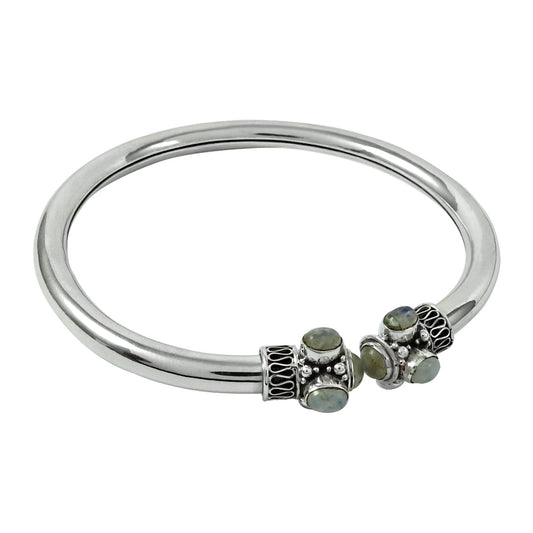 Rainbow Moonstone 925 Sterling Silver Anklets Elegant Jewelry