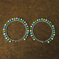 Indian Jewelry Multi Color Quartz 925 Sterling Silver Anklets
