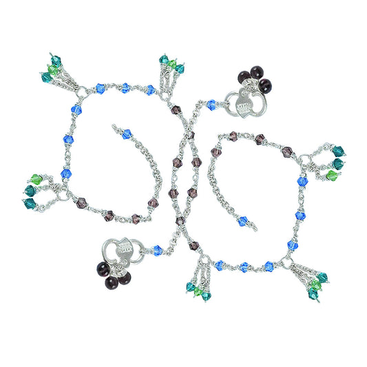 Antique Sterling Silver Handmade Anklets Tribal Jewelry