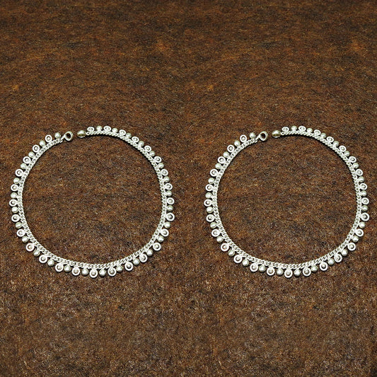 Classic 925 Sterling Silver Anklets for Women Girls