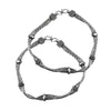 Dainty Sterling Silver Anklets Elegant Jewelry