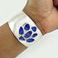 Handmade 925 Sterling Silver Natural Opal Gemstone Bangle