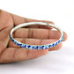 925 Sterling Silver Enamel Bangle For Women