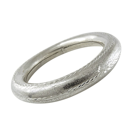 Solid 925 Sterling Silver Stunning Cuff Bangle