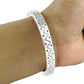 Classic Solid 925 Sterling Silver Cuff Bangle