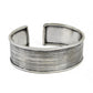 Solid 925 Sterling Silver Open Cuff Bangle for Everyday Wear