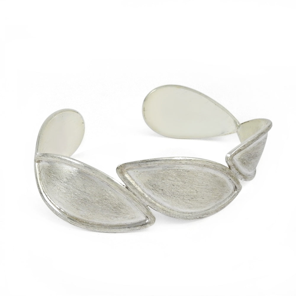 Solid 925 Sterling Silver Adjustable Women’s Bangle