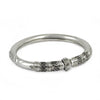 Solid 925 Sterling Silver Artisan Statement Bangle