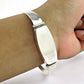 Solid 925 Sterling Silver Adjustable Vintage Cuff Bangle