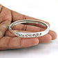 Solid 925 Sterling Silver Special Bangle Bracelet