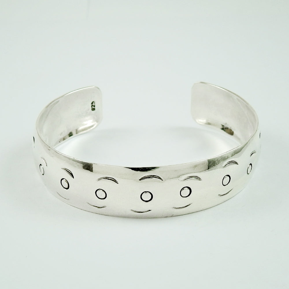 Solid 925 Sterling Silver Adjustable Cuff Bracelet