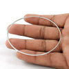 Lightweight Solid 925 Sterling Silver Women’s Bracelet