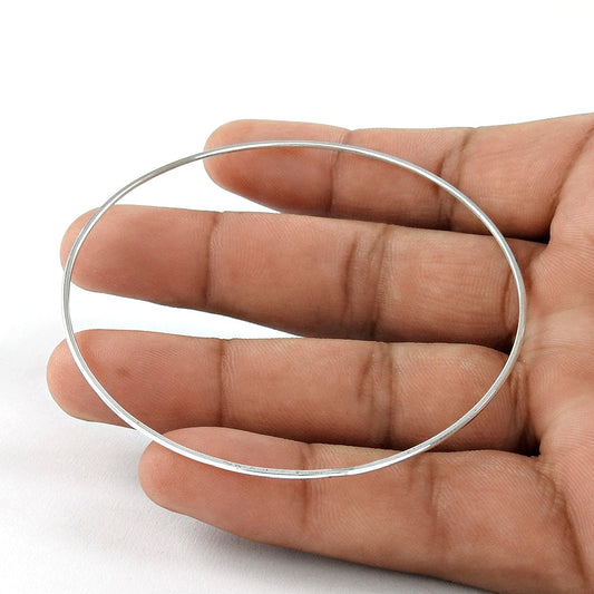 Lightweight Solid 925 Sterling Silver Women’s Bracelet