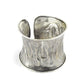 Handmade Solid 925 Sterling Silver Wide Cuff Bangle
