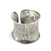 Handmade Solid 925 Sterling Silver Wide Cuff Bangle
