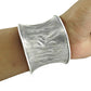 Handmade Solid 925 Sterling Silver Wide Cuff Bangle