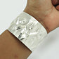 Handmade Solid 925 Sterling Silver Wide Bangle