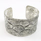 Solid 925 Sterling Silver Wide Bangle Gift for Women
