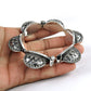 Solid 925 Sterling Silver Artisan Bangle Oxidized Jewelry