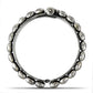 Solid 925 Sterling Silver Handmade Cuff Bangle Women Jewelry