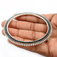 925 Sterling Solid Silver Cuff Bangle Women Jewelry