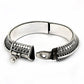 Solid 925 Sterling Silver Indian Artisan Bangle Jewelry