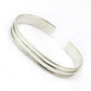 Solid 925 Sterling Silver Cuff Bangle Indian Jewelry
