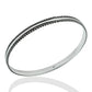 Solid 925 Silver Handmade Bangle Jewelry