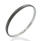Solid 925 Sterling Silver Women Gift Bangle