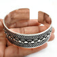 Solid 925 Sterling Silver Artisan Cuff Bangle