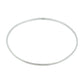 Solid 925 Sterling Silver Thin Cuff Bangle for Women