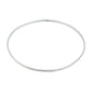 Solid 925 Sterling Silver Thin Cuff Bangle for Women