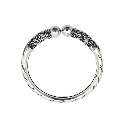 925 Sterling Silver Bangle For Women Girls