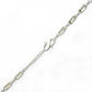 925 Solid Silver Square Green Amethyst Chain Vintage Bezel Friend Gift Bracelet