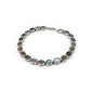 Solid 925 Sterling Silver Natural Labradorite Gemstone Statement Bracelet