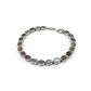 Solid 925 Sterling Silver Natural Labradorite Gemstone Statement Bracelet