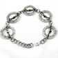 Natural Iolite Gemstone Chain Bohemian Bracelet 925 Sterling Silver Jewelry G3