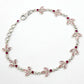 Birthday Gift 925 Silver Natural Cubic Zirconia Chain Bohemian Bracelet D4
