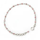Pear Cubic Zirconia Stone 925 Solid Silver Bohemian Sister Chain Bezel Bracelet