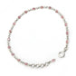 Pear Cubic Zirconia Stone 925 Solid Silver Bohemian Sister Chain Bezel Bracelet