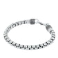 Genuine Solid 925 Sterling Silver Carbide Link Chain Bracelet