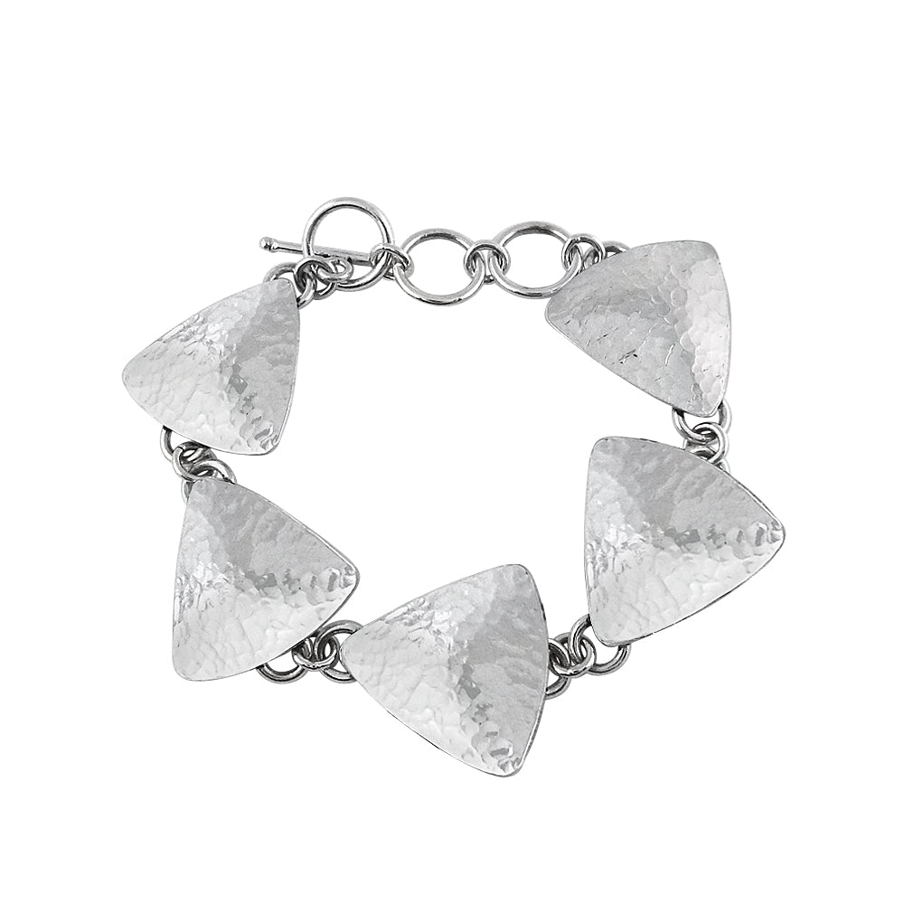 Solid Sterling Silver Unique Handcrafted Bracelet