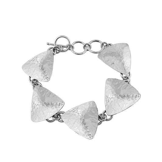 Solid Sterling Silver Unique Handcrafted Bracelet