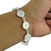 Vintage 925 Sterling Silver Bracelet Women Gift Jewelry
