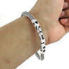 Solid 925 Sterling Silver Bracelet Gift Jewelry