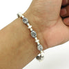 Solid 925 Sterling Silver Vintage Handmade Bracelet
