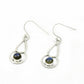 Natural Labradorite 925 Silver Drop Dangle Tribal Earrings For Women W54