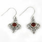 Woman Gift Natural Carnelian Gemstone 925 Sterling Silver Earrings P60