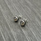 Natural Smoky Quartz Gemstone Stud Earrings 925 Sterling Silver For Women L4