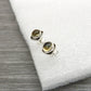 Gift For Her Natural Citrine Gemstone Stud Earring 925 Sterling Silver Jewelry